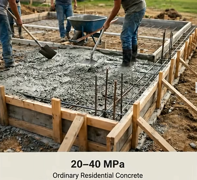 Concrete without Sodium Metasilicate Pentahydrate