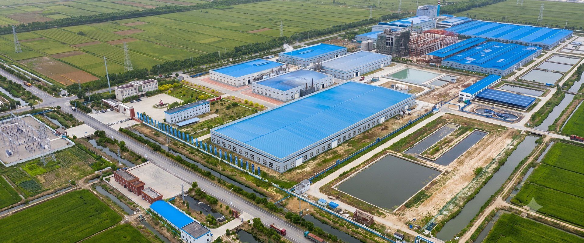 Factory Aerial View