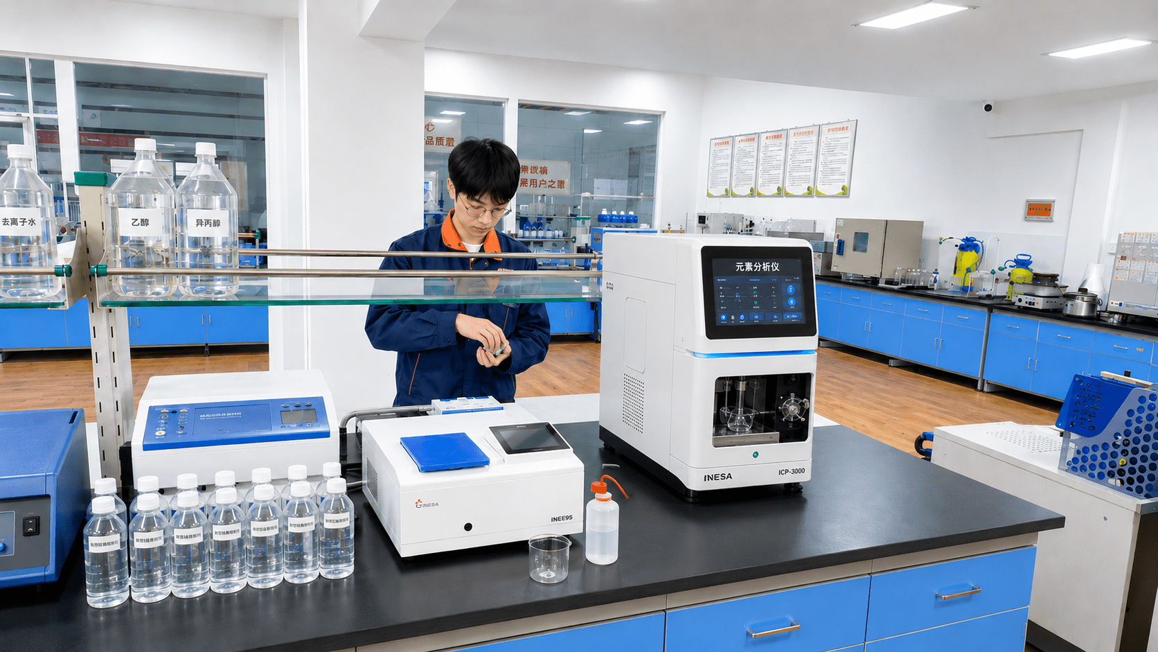 Zhongzhi Chemical Quality Control Lab - Batch Testing for Sodium Metasilicate Purity
