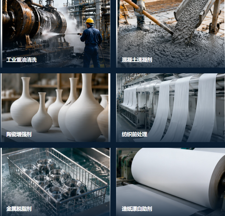 Detergent and Industrial Cleaning Applications